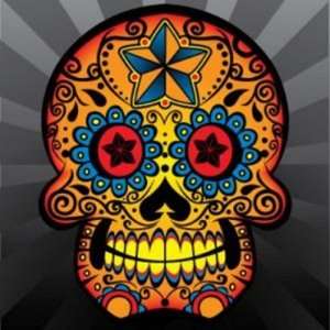 Tattoo Skull sticker Arts, Crafts & Sewing