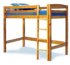 Twin Loft Bed Woodworking Plans, Buy It Now Get It Fast  