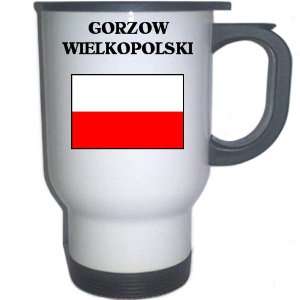  Poland   GORZOW WIELKOPOLSKI White Stainless Steel Mug 