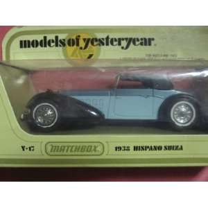   blue/disc wheels) Matchbox Model of Yesteryear Lesney Y 17 Issued 1975