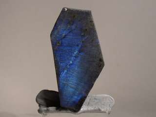Spectrolite / Labradorite rough slab from Finland 38 grams.  
