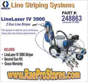 Graco LineLazer IV 3900   Line Paint Striper   248863  