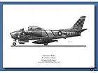 Aviation Art F 86F Sabre, 39th FIS, 51st FIW