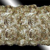   3D ribbon roses design. Make your home romantic and elegant