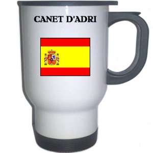 Spain (Espana)   CANET DADRI White Stainless Steel Mug 