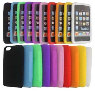 Lots 10 Silicone Case Cover Skin for iPod Touch 2ND 3ND  