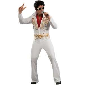  Lets Party By Rubies Costumes Elvis Adult Costume / White 