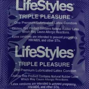 Lifestyles Triple Pleasure Condom Of The Month Club 