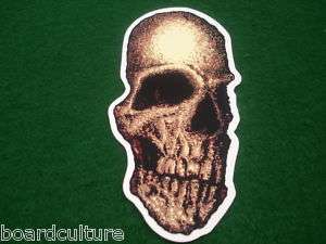 Santa Cruz Street Creep Skull Sticker 3X6  