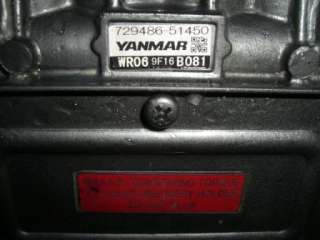 Yanmar diesel engine complete motor 4 cyl 4TNE 86 88 skid steer kubota 