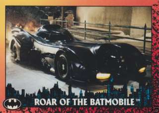 Batman Returns Advance Comics Promo Card No # Batmobile  