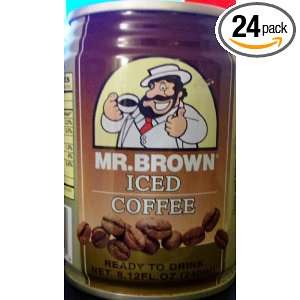 Mr. Brown Iced Coffee, 8.12 Ounce (Pack: Grocery & Gourmet Food