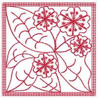 This auction is for 9 quilt motif designs for machine embroidery 