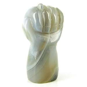   Luck Talisman Natural Agate Figa Gemstone Carving: Everything Else