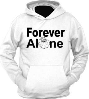 Forever Alone Face Anger Angry Funny New T Shirt Hoodie  
