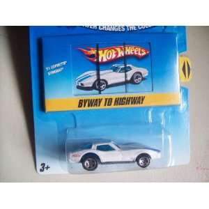   Wheels Color Shifters 1981 Corvette Stingray Police Car: Toys & Games