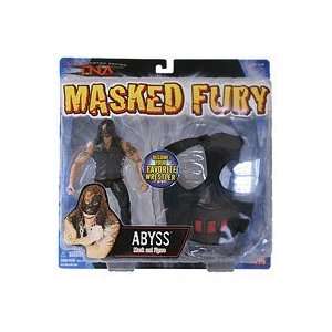  TNA Wrestling Masked Fury Abyss / Mask and figure by 
