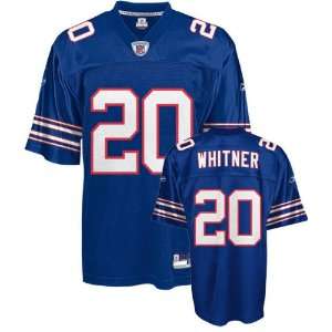Donte Whitner #20 Buffalo Bills Replica NFL Jersey Royal Blue Size 48 