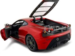   Ferrari F430 Scuderia Super Elite Red die cast model car by Hotwheels