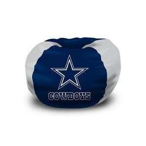  Dallas Cowboys NFL Team Bean Bag (102 Round): Sports 