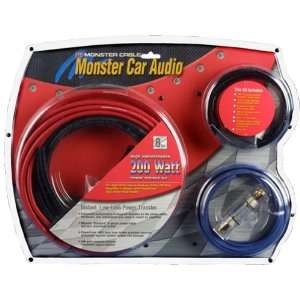  Monster Cable BAP 200 200 Watt Power Amplifier Connection 