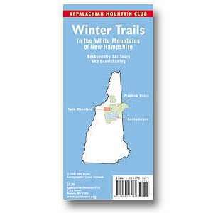  AMC Map Winter Trails White Mountains