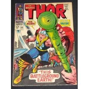   Mighty Thor #144 Silver Age Marvel Comic Book Kirby 