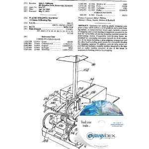    NEW Patent CD for PLASTIC STRAPPING MACHINE: Everything Else