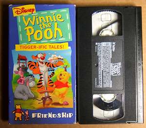 Winnie the Pooh TIGGER IFIC TALES Disney VHS 786936026818  
