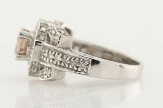 14k White Gold 1.35ct Diamond Engagement Ring GLA Certificate  