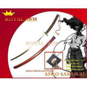  Afro Samurai Anime Hand Made Sword