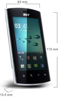 NEW Acer Liquid Metal Android 2.2 Smartphone Unlocked [Ship to 