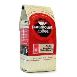 Paramount Coffee, Andes Mountain Choice Blend Ground, 12 Ounce Bags 