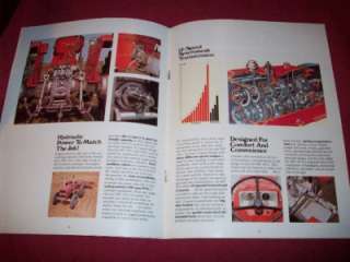 Massey Ferguson MF 184 4 4 Wheel Drive Tractor 8 Page Color Brochure 