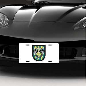    Army 12th Special Forces Group Flash LICENSE PLATE Automotive