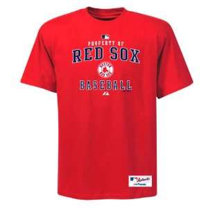  Boston Red Sox MLB Red Property Of T shirt Sports 