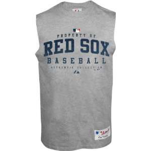  Boston Red Sox Authentic Collection Property Of Sleeveless 