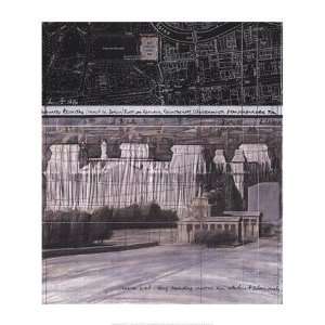  Wrapped Reichstag Project for Berlin by Christo (Javacheff 