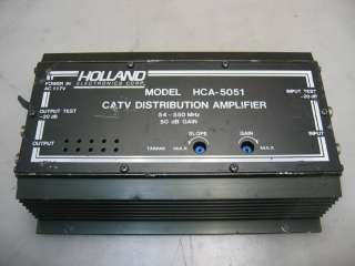 Holland Electronic HCA 5051 CATV Distribution Amplifier  