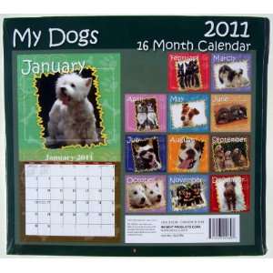   My Dogs 2011 Wall Calendar German Shepherd and More: Office Products