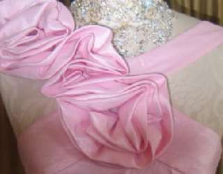 nwt jessica mcclintock 53719 pink black taffeta short dress size 8 