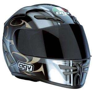  AGV Stealth Dragon Helmet   Medium/Black: Automotive
