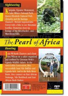 SAFARI TO UGANDA Africa Hunting DVD NEW African  
