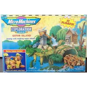  Micro Machines Exploration Sea Gator Island: Toys & Games