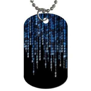  Binary Dog Tag with 30 chain necklace Great Gift Idea 