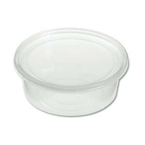 Reynolds RDC232 32 oz Natural Color Del Pak Container and Lid (Case of 