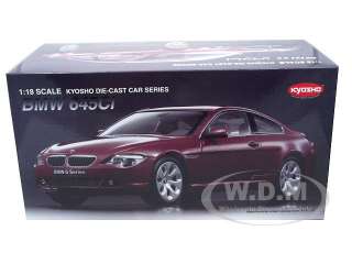 Brand new 1:18 scale diecast car model of BMW 645Ci 645 Coupe 6 Series 