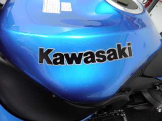 Kawasaki Ninja ZX 6R decals stickers BLACK & SILVER 09  
