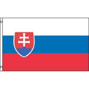  Slovakia Official Flag