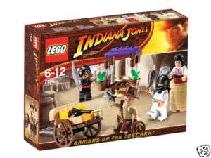 LEGO 7195 Indiana Jones   Ambush in Cairo   Free S&H  